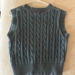 Forever 21 Blue Sleeveless Sweater Photo 1
