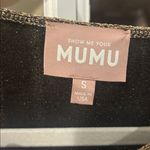 Show Me Your Mumu Sure Thing Mini Gold sparkle party dress size Small glam chic Photo 4