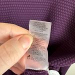 Calvin Klein Womens Purple Mixed Media Pullover Sweater | Office Casual Classic Photo 9