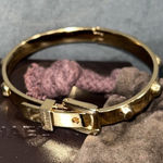 Michael Kors  Gold Buckle Bracelet Photo 0