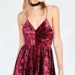 Urban Outfitters Velvet romper Photo 0