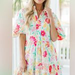 Fate: Find Your Voice White Floral Dress, Large Photo 0