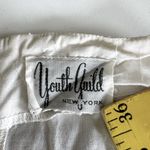 Vintage 60s Ivory Black Lace Two Piece Mini Dress Set Fits Size XS Photo 4