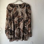 Christopher & Banks  Witchy Grunge Whimsigoth 3X Black Paisley‎ Boho Sheer Photo 9