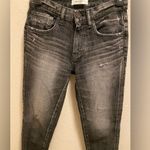 MOUSSY Vintage Faded Black Distressed Jeans Size 24 Photo 5