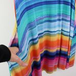 cupio  Petite Striped Sleeveless Dress‎ Multicolor Size PS Photo 2