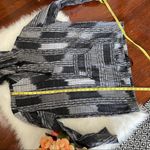 Lightweight Hoodie Popover Top Black Grey Size XL Photo 7