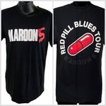 Maroon 5 Red Pill Blues Tour Concert Short Sleeve Black T Women’s S 2018 Graphic Photo 1