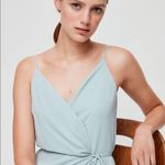 Aritzia Babaton Wrap Dress Light Blue Size Small Photo 2