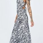 Princess Polly  CHRISTOPHER MAXI DRESS Zebra print size 12 Photo 3