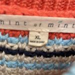 Hint of Mint  Crop Sweater Top XL Photo 2