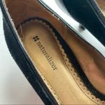 Naturalizer  • Black Suede Buckle Square Toe Heels Photo 57