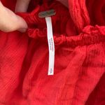 Free People  Red/ Orange Halter Top | Size S Photo 5