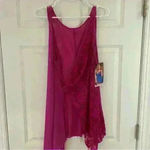 Shirley of Hollywood X25416 Chiffon & Lace Sleeveless Robe With G String… Pink Size 3X Photo 3