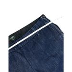 J.Crew  City Fit Ankle Zipper Stretch Jeans Womens 8 Blue Dark Wash Preppy Photo 2