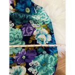 Passport Vintage Hawaiian Butterfly Floral Print Maxi Dress S SEE MEASUREMENTS Blue Photo 8