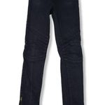 Dr. Denim Jeans Makers Size 29 27x30 Denise 101 Skinny Jeans Moto Ankle Zip Black Denim Pants Photo 0