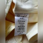 B.Right butter Yellow Floral milkmaid lace ruched maxi Dress square neck prom S Photo 3