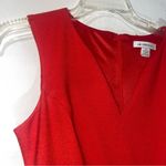 Liz Claiborne Red Sleeveless Dress Women’s 4 Photo 4