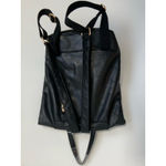 Metro Muse Vegan Leather Book‎ bag Black Photo 4
