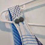 Urban Outfitters  Blue & Gray Romana Plaid Linen Shift Overall‎ Dress Size XS Photo 5