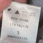 Mod Ref  Silver Shimmery Short Sleeve Blouse Photo 4