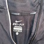 Nike Shirt Women XS Black White Long Sleeve 1/4 Zip Dri Fit Activewear Pullover Photo 9