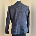 New York And Company  Black & White polkadots,1 Button Blazer SZ 14 Good Condition Photo 4