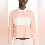 Outdoor Voices  Rugby Cropped Long Sleeve Polo Medium Photo 1