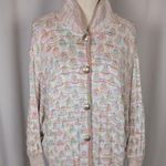 Anthropologie  Lia Molly Dolman Sleeve Cardigan Sweater Rainbow Size Small Photo 9