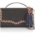 Rebecca Minkoff Leather Tassel Chase Crossbody Purse Wallet Photo 0
