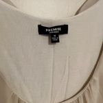 Premise Scoop Neck High Low Beige Cream Dress Lined Size M Photo 3
