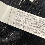 ZARA  Black Gold Blogger's Fav Tweed Buttoned Pencil Slit Skirt Women’s Small Photo 5