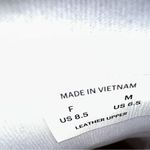 Everlane EUC  ReLeather White Leather Unisex Sneakers with Gum Sole - F8.5/M6.5 Photo 7