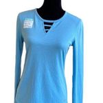 Reel Legends Womens Top Size XS Freeline Light Blue Long Sleeve NEW Photo 0