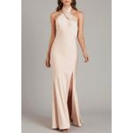 BIRDIE GREY Stephanie Bridesmaid Dress, Matte Champagne, Small Photo 1