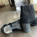 Arturo Chiang Black Fringe Ankle Booties Photo 2