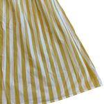 A New Day  Yellow White Striped Maxi Dress Sundress Strapless Cotton Size Medium Photo 11