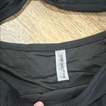 Black Bikini Set highwaisted with gold accent Size M Photo 2