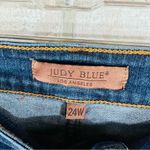 Judy Blue  Skinny Fit  Dark Wash Capri Jeans Size 24W Photo 7