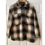 Rue 21 Women's Brown and Tan button up Jacket size XL Photo 0