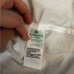 J.Crew White Smocked One-Shoulder Dress 100% Cotton Poplin Midi Dress Size Large Photo 6