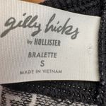 Gilly hicks by Hollister cotton sports bra black and white small Photo 4