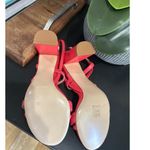 MARION PARKE Hannah 85mm Sandals Coral Orange Womens 7.5 Pink Photo 11