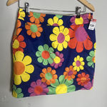 Loudmouth Groovy Retro Floral Golf Skort woman's 10 Photo 0