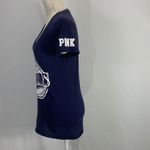 PINK - Victoria's Secret PINK VS With 5th & Ocean Minnesota Twins Navy Blue V-neck Tee Size Large Photo 5