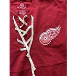 Detroit Red Wings Large Spirit Jersey RED WINGS Spell Out Puffy Letters NWT Photo 3