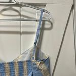 Summersalt  Womens Dress 2XL Organic Cotton Bow Stripe Midi Smock Summer Fair Photo 6