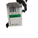 BECCA by Rebecca virtue Becca Delilah Black White Lace Trim Halter Bikini Swimsuit Top Size Large Photo 5