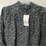 ZARA NWT  Printed Poplin Long Sleeve Mini Dress size S Photo 8